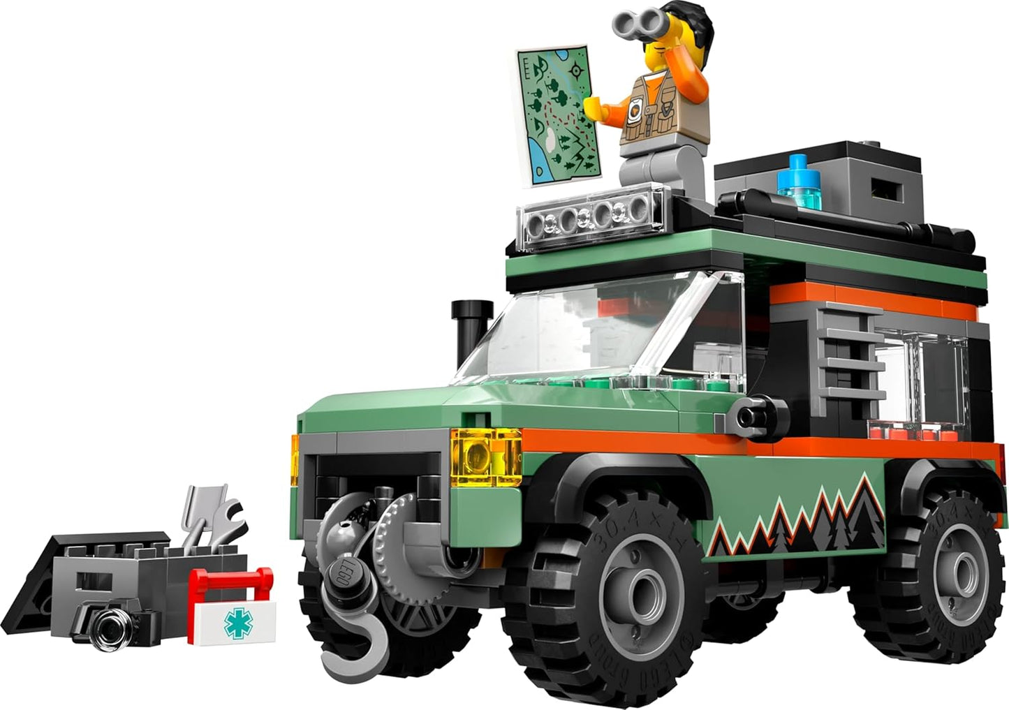 Off-Road 4x4 Mountain Truck Toy Set