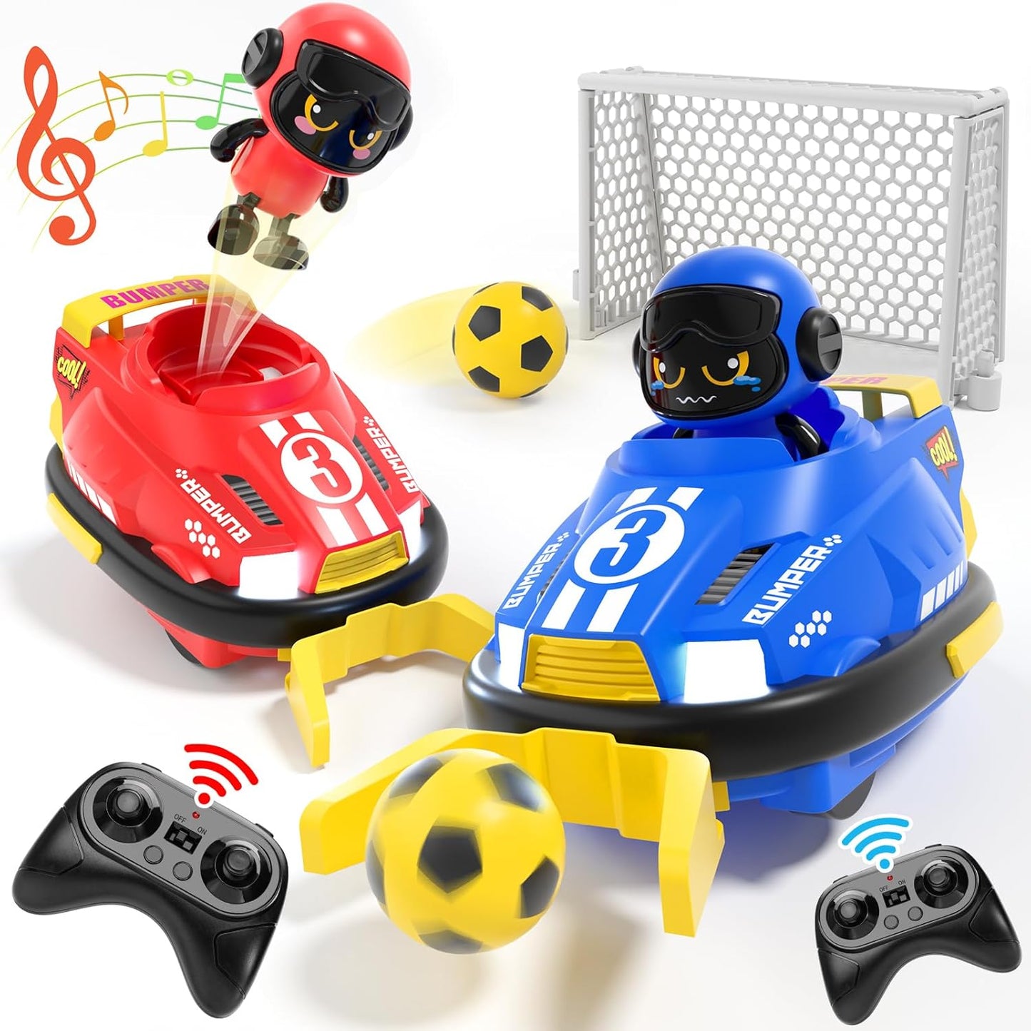 RC battle bumper car toy