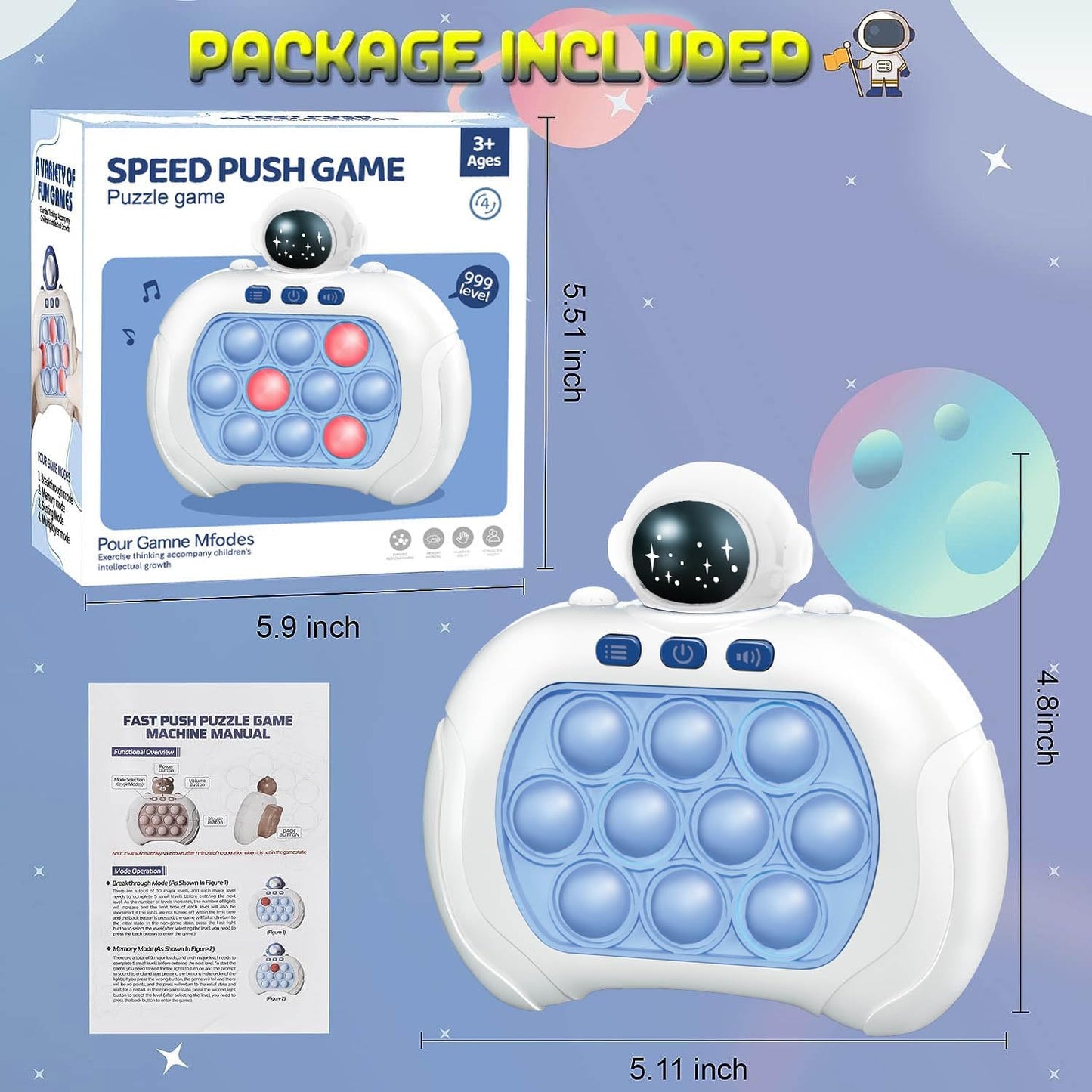 Fast Push Game Fidget Toys