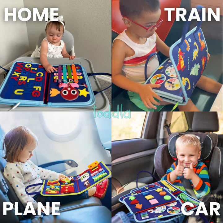 Hiend™ Montessori Busy Board