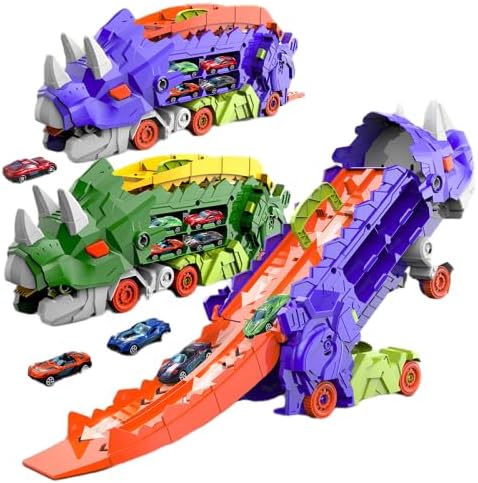 Dinosaur Transforming Tracks Set