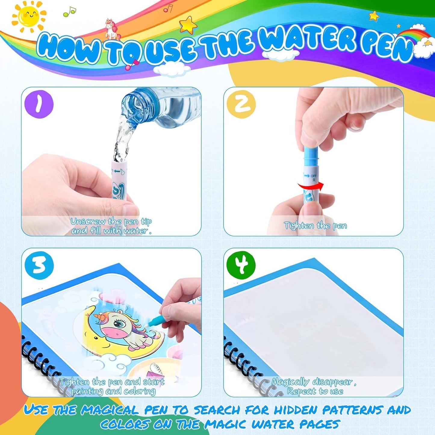 Water Coloring Books