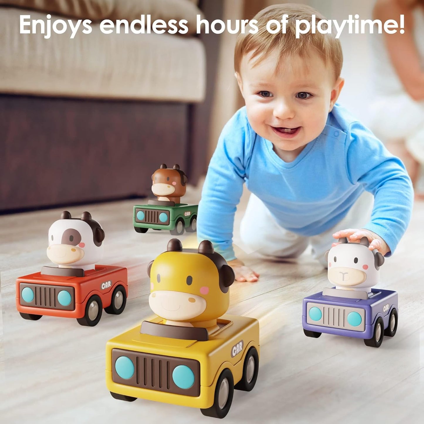 Baby Animal Racing Cars toy