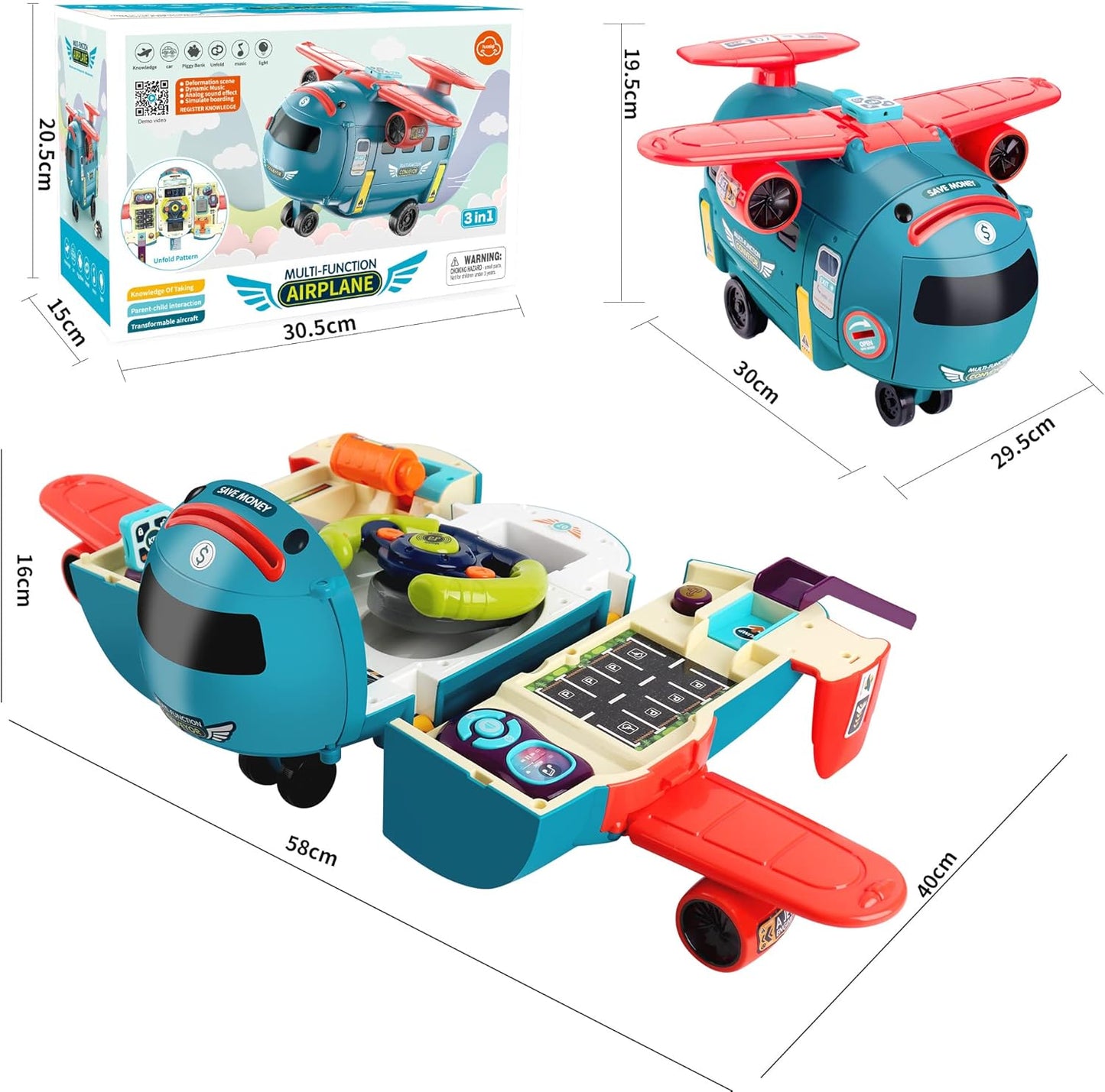 Airplane Car Toy