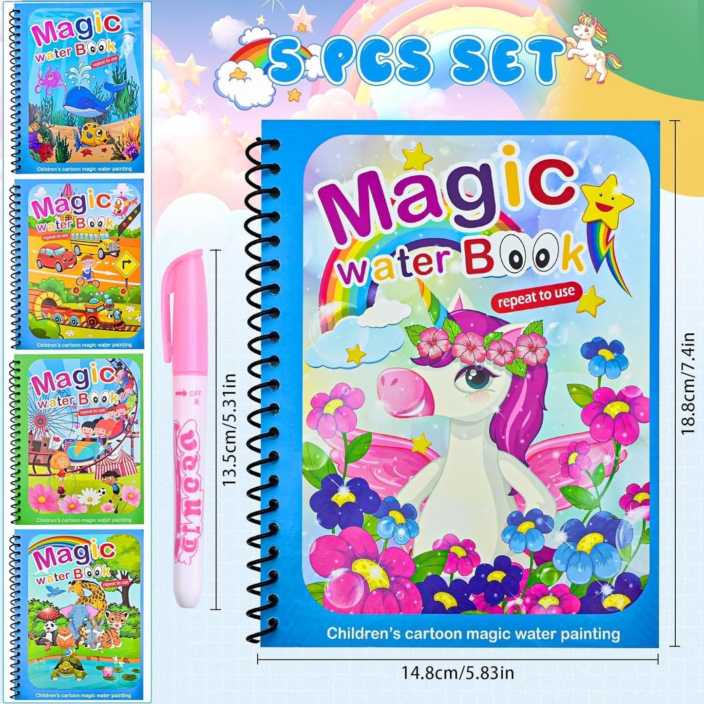Water Coloring Books