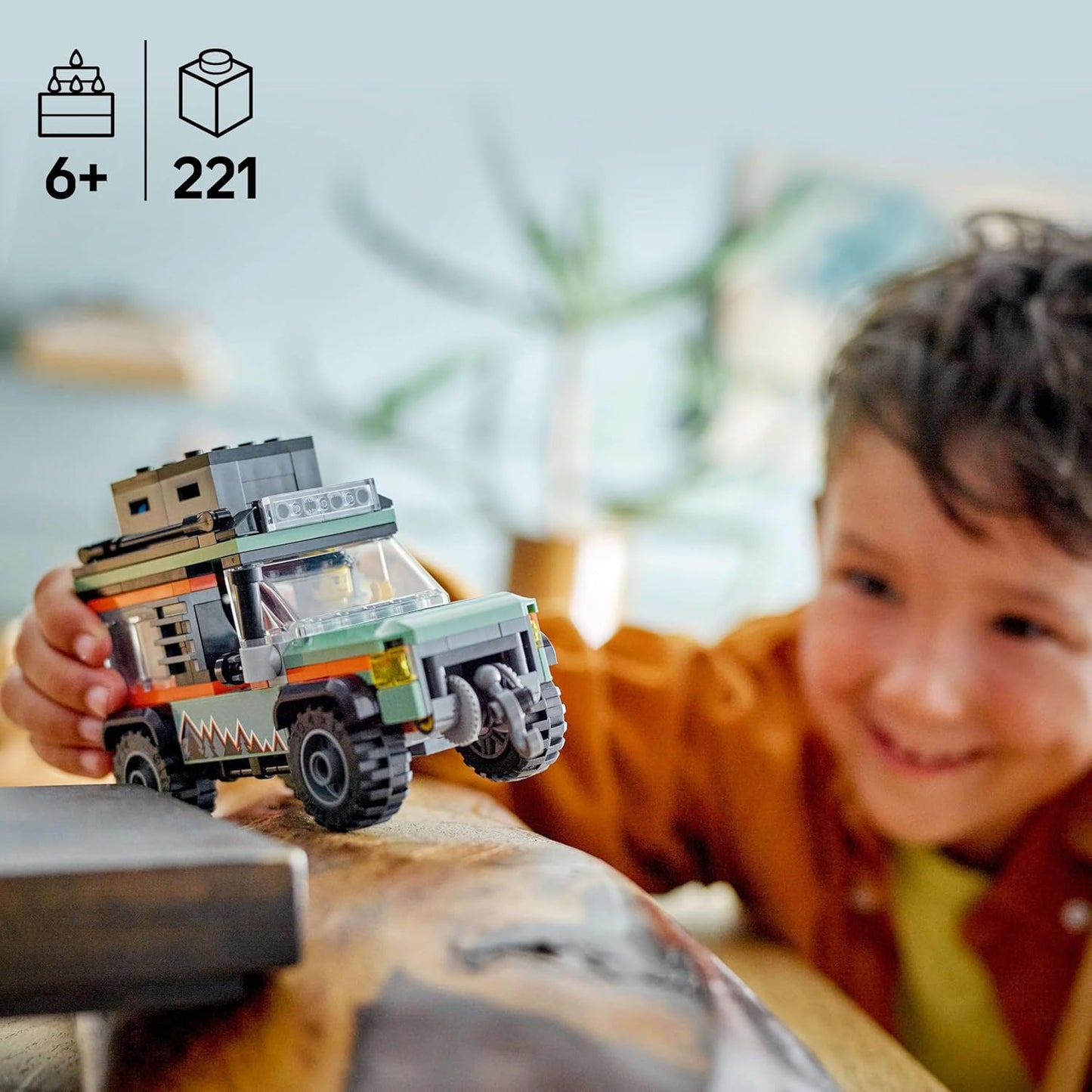 Off-Road 4x4 Mountain Truck Toy Set