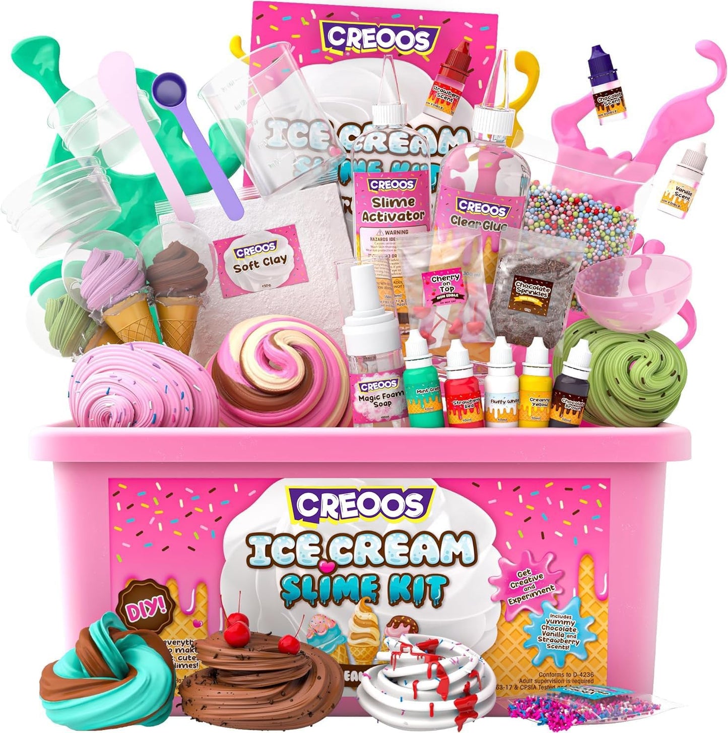 Ice Cream Slime Kit