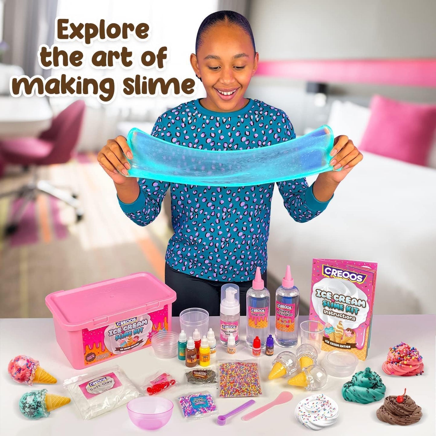 Ice Cream Slime Kit