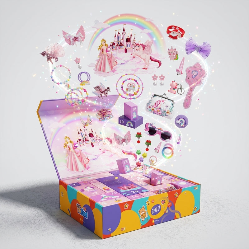 Unicorn gift box for girls