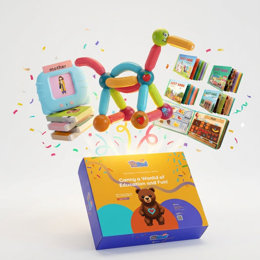 3 in 1 box kids education toys