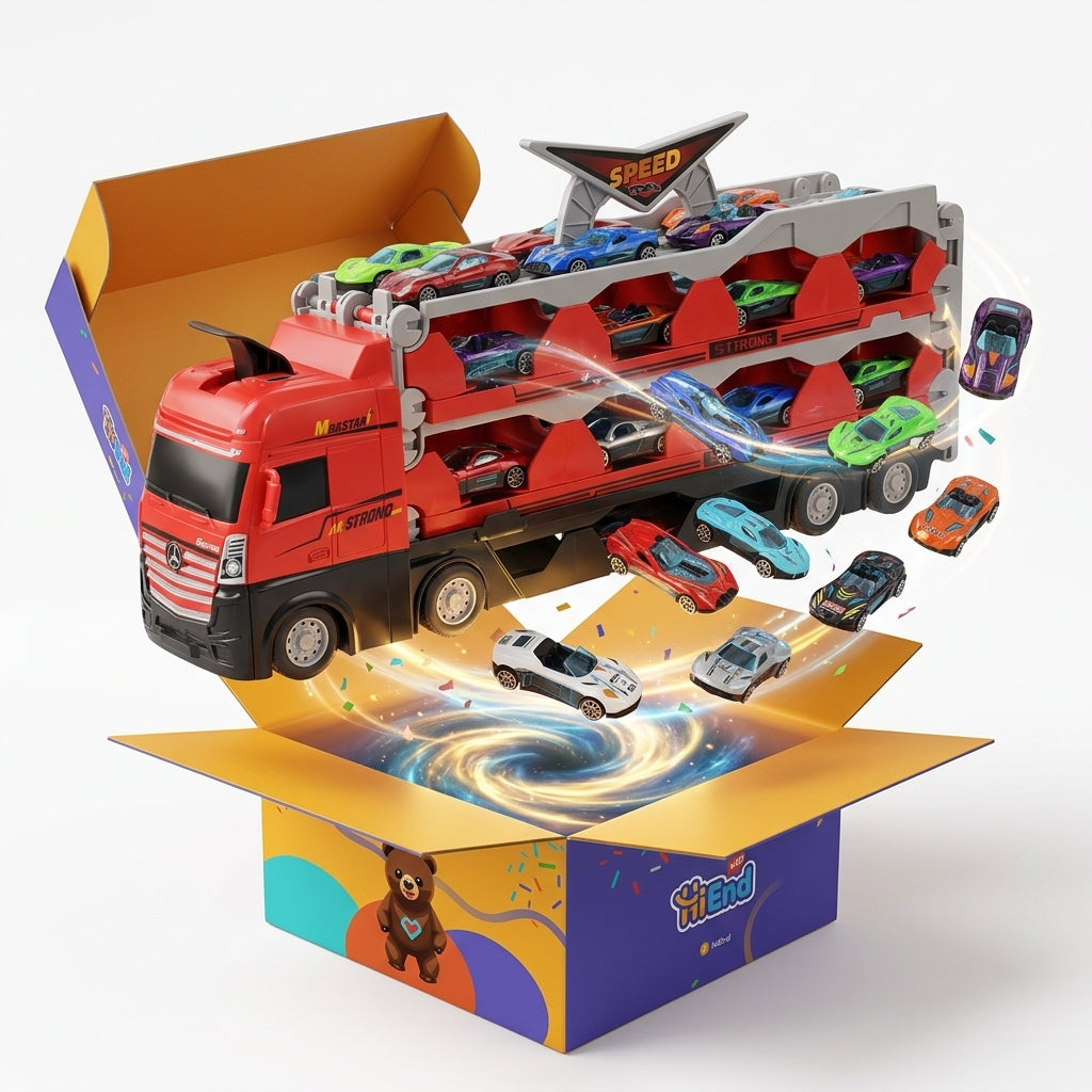 truck with ejection race