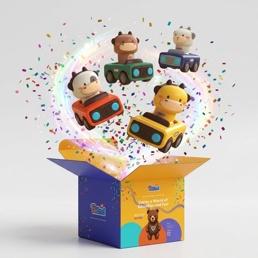 Baby Animal Racing Cars toy