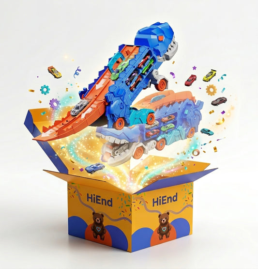 Dinosaur Transforming Tracks Set