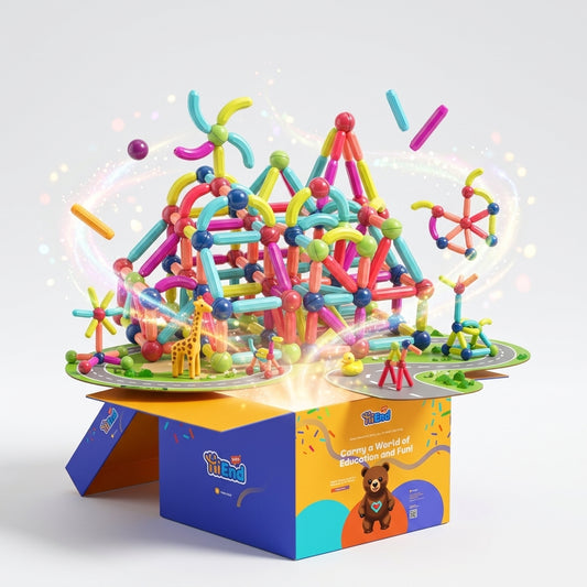 Magnetic Balls & Rods toy