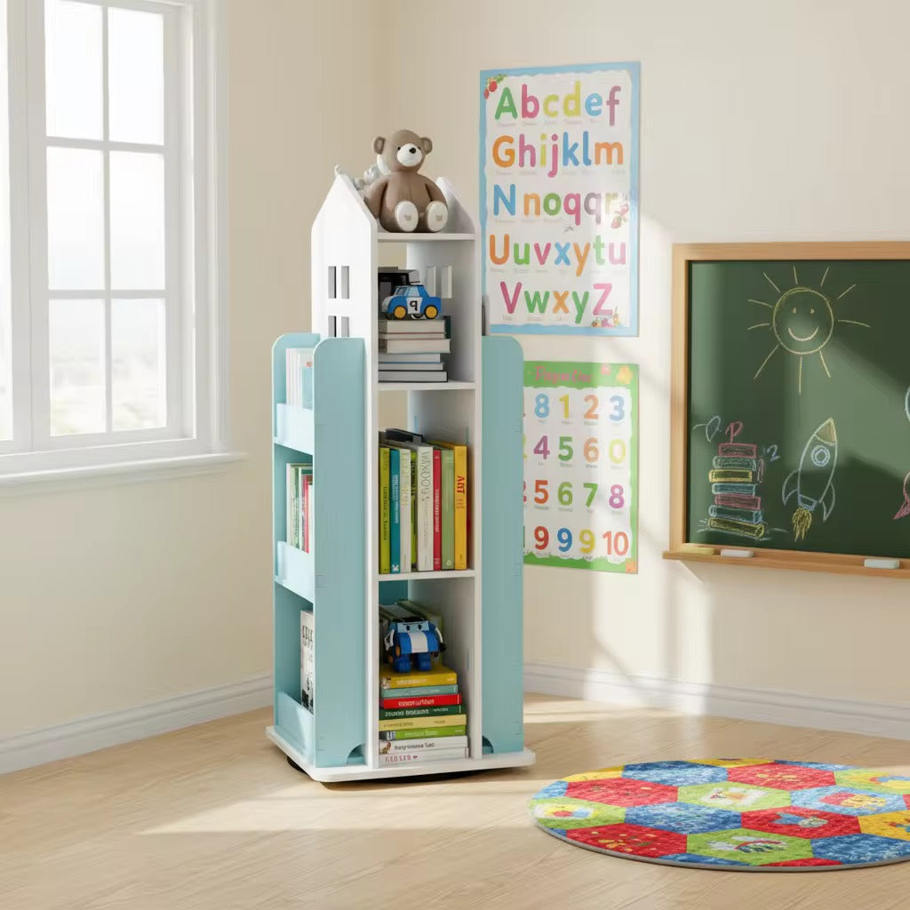 Rotating Bookshelf