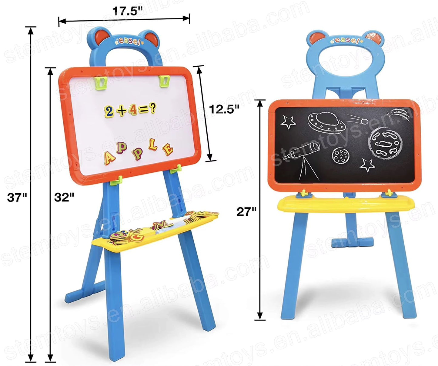 learning easel board