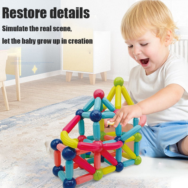 Magnetic Balls & Rods toy